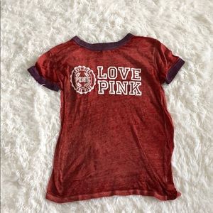 Cute PINK red and purple shirt//thin material!!